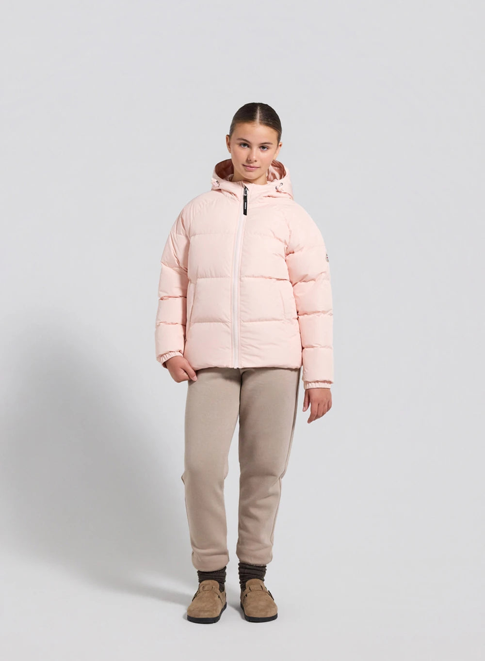 pyrenex-sten-smooth-doudoune-enfant-unisexe-capuche-rose-p-le image 2
