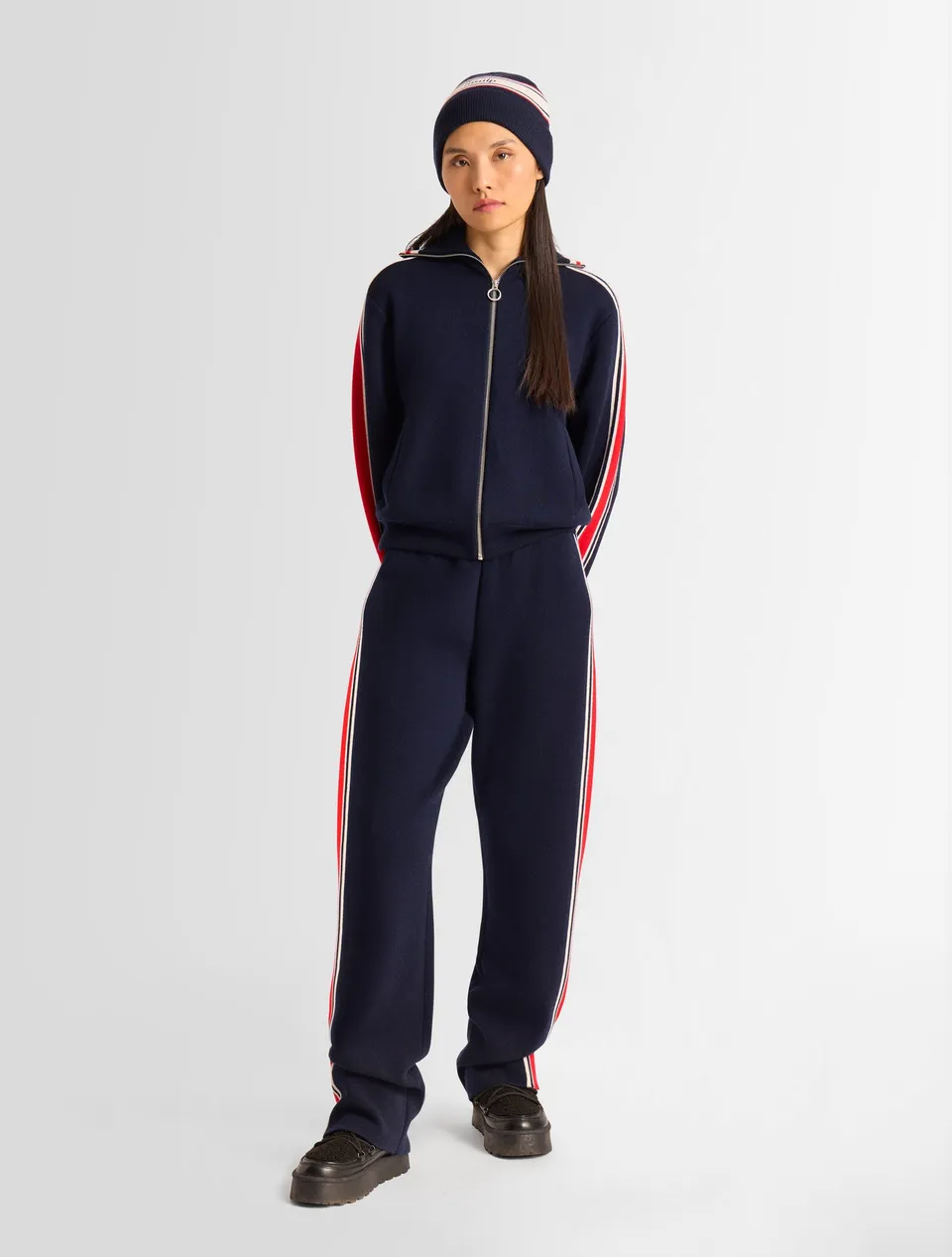 fusalp-benada-pant-pantalon-double-face-bande-intarsia image 1