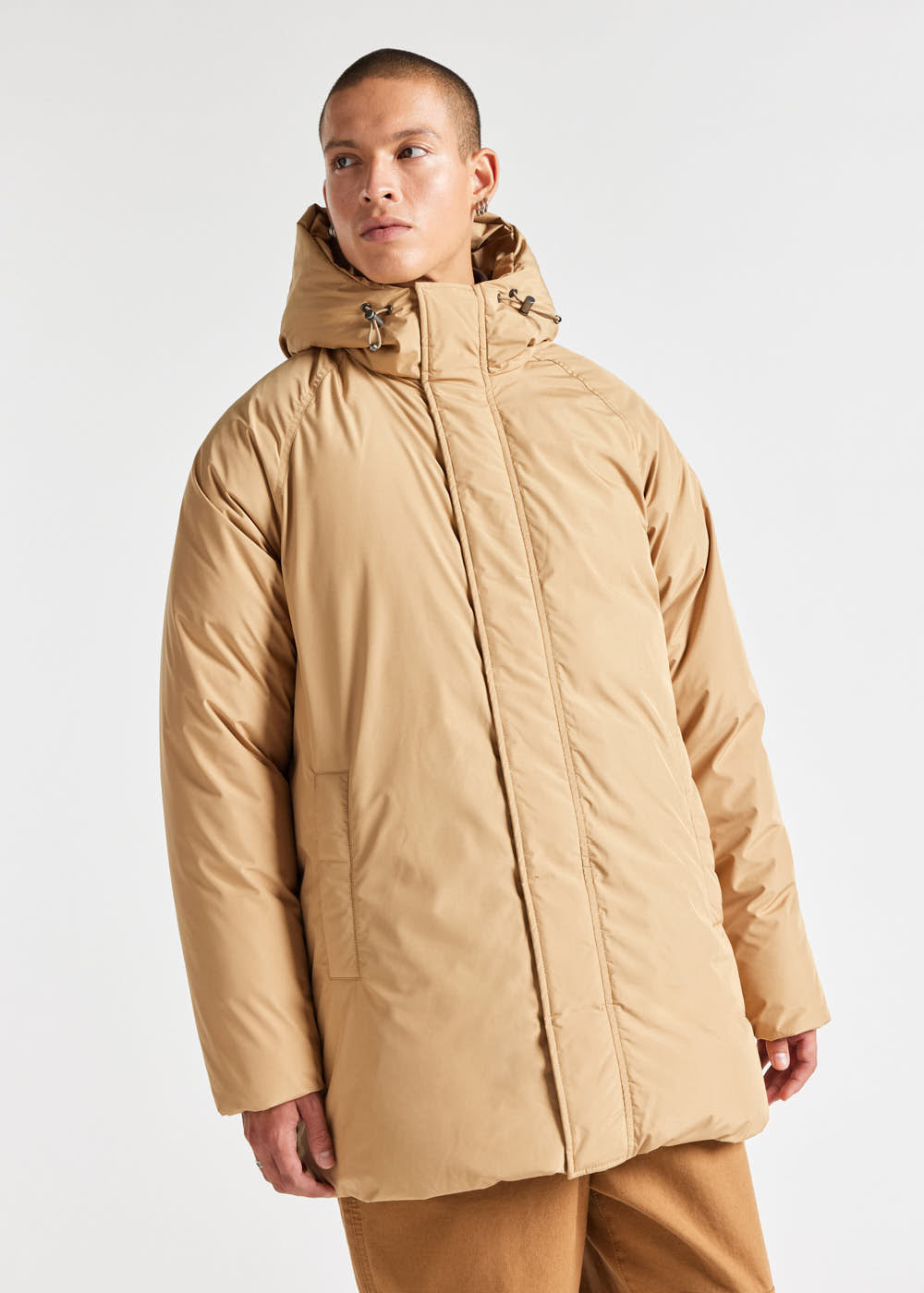 pyrenex-spark-parka-homme-iced-coffee image 2