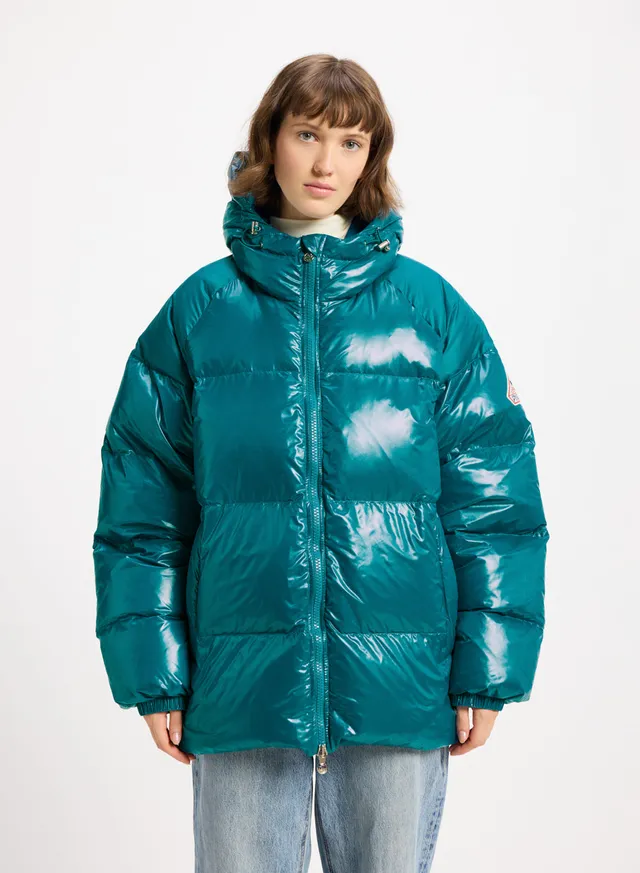 pyrenex-sten-doudoune-unisexe-capuche-bleu-turquoise image 1