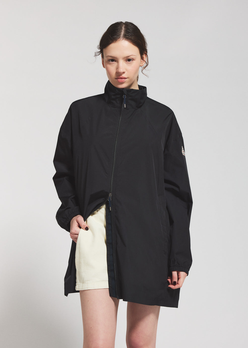 pyrenex-magnesia-veste-imperm-able-longue-femme-noire image 1