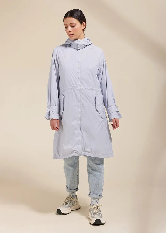 pyrenex-ariane-coupe-vent-long-femme-arctic-ice-d-perlant image 1