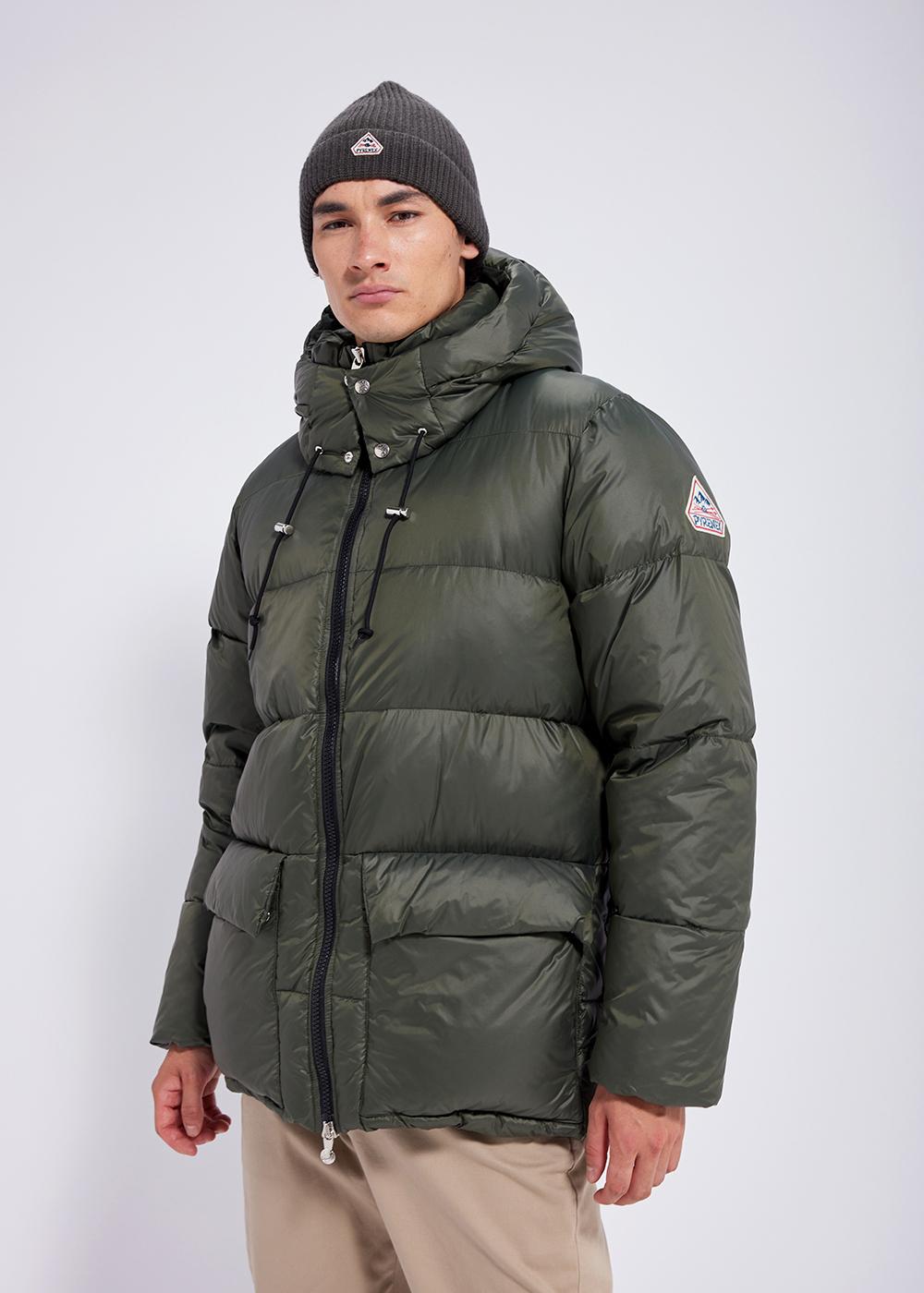 pyrenex-evolve-doudoune-homme-capuche-deep-khaki image 1