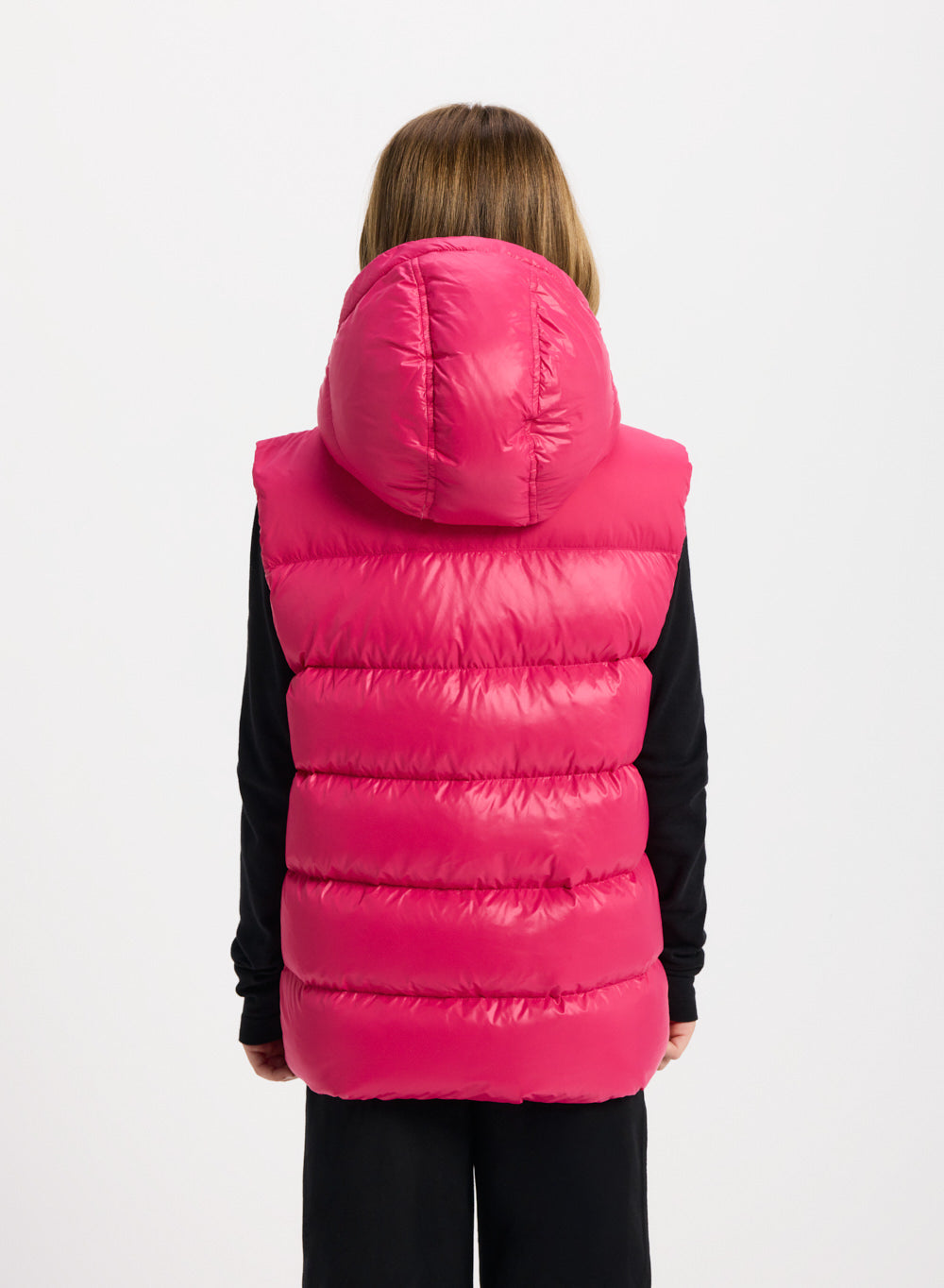 pyrenex-john-doudoune-sans-manches-enfant-fuchsia image 8