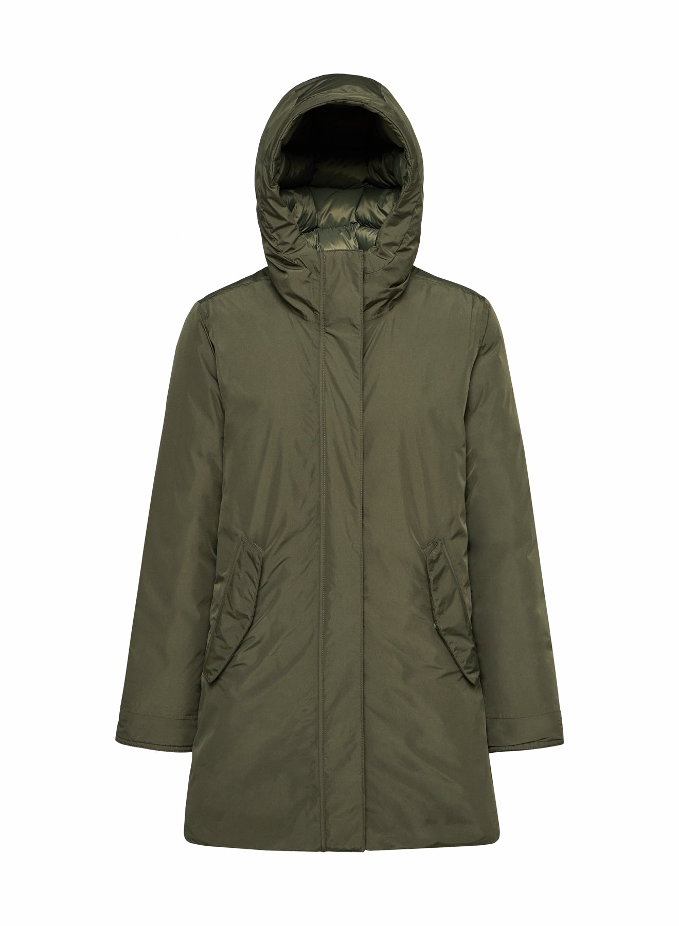 pyrenex-easy-parka-imperm-able-femme-kaki-duvet-naturel image 6