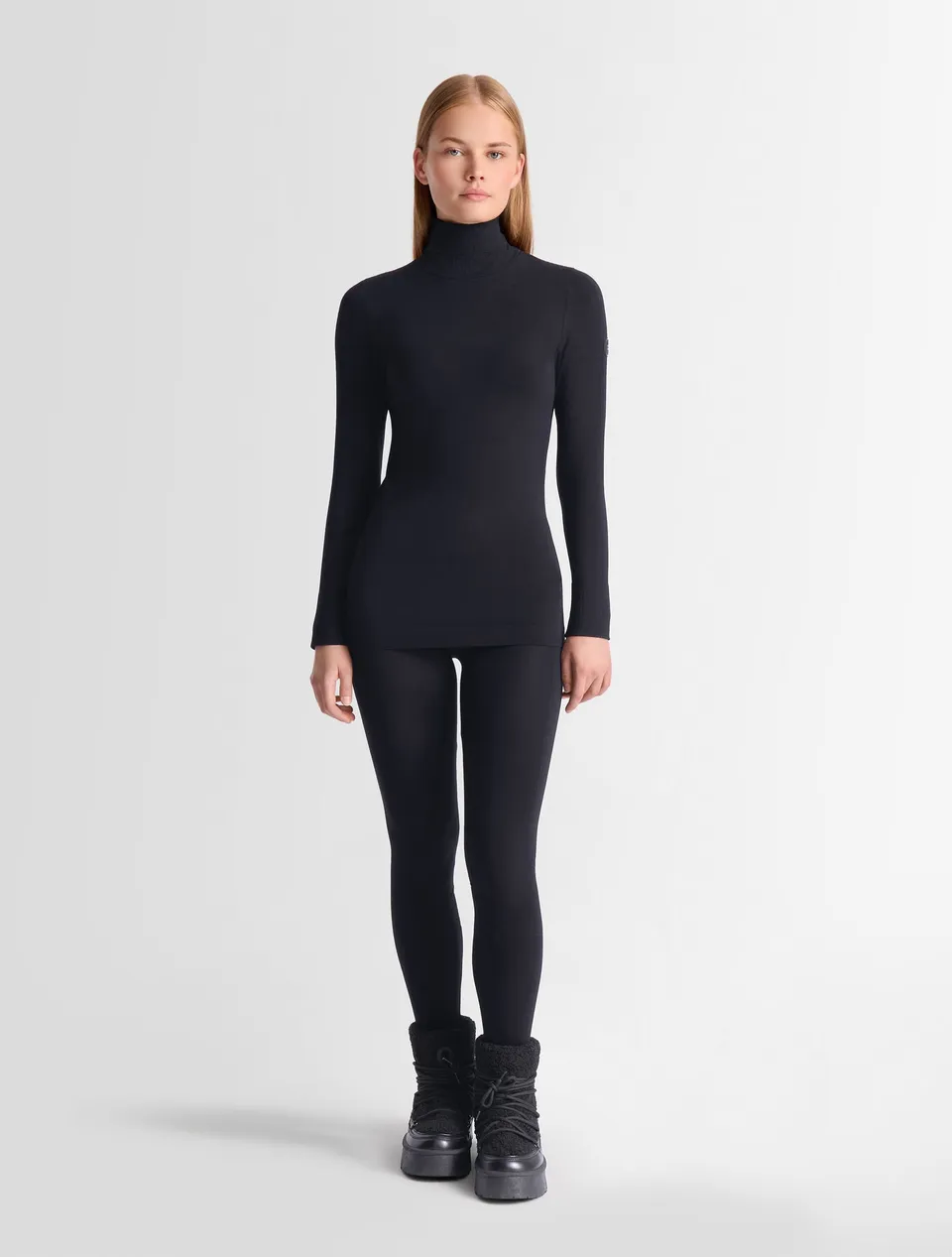 fusalp-alisier-sous-pull-col-roul-seamless-modal-cachemire image 1