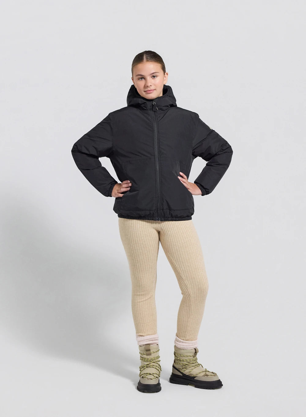 pyrenex-density-blouson-enfant-noir image 4
