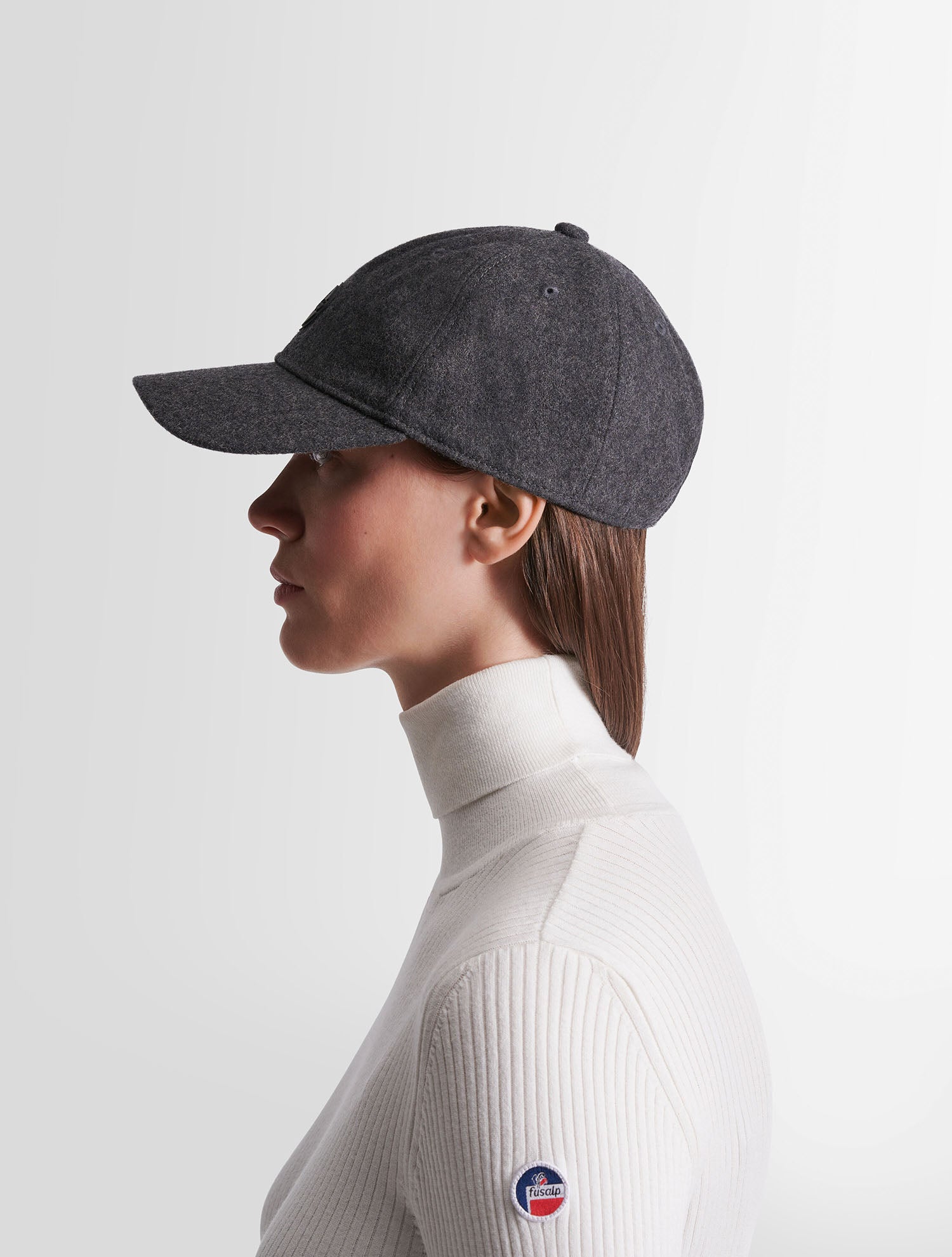 fusalp-casquette-wool-cap-laine-melton-baseball image 3