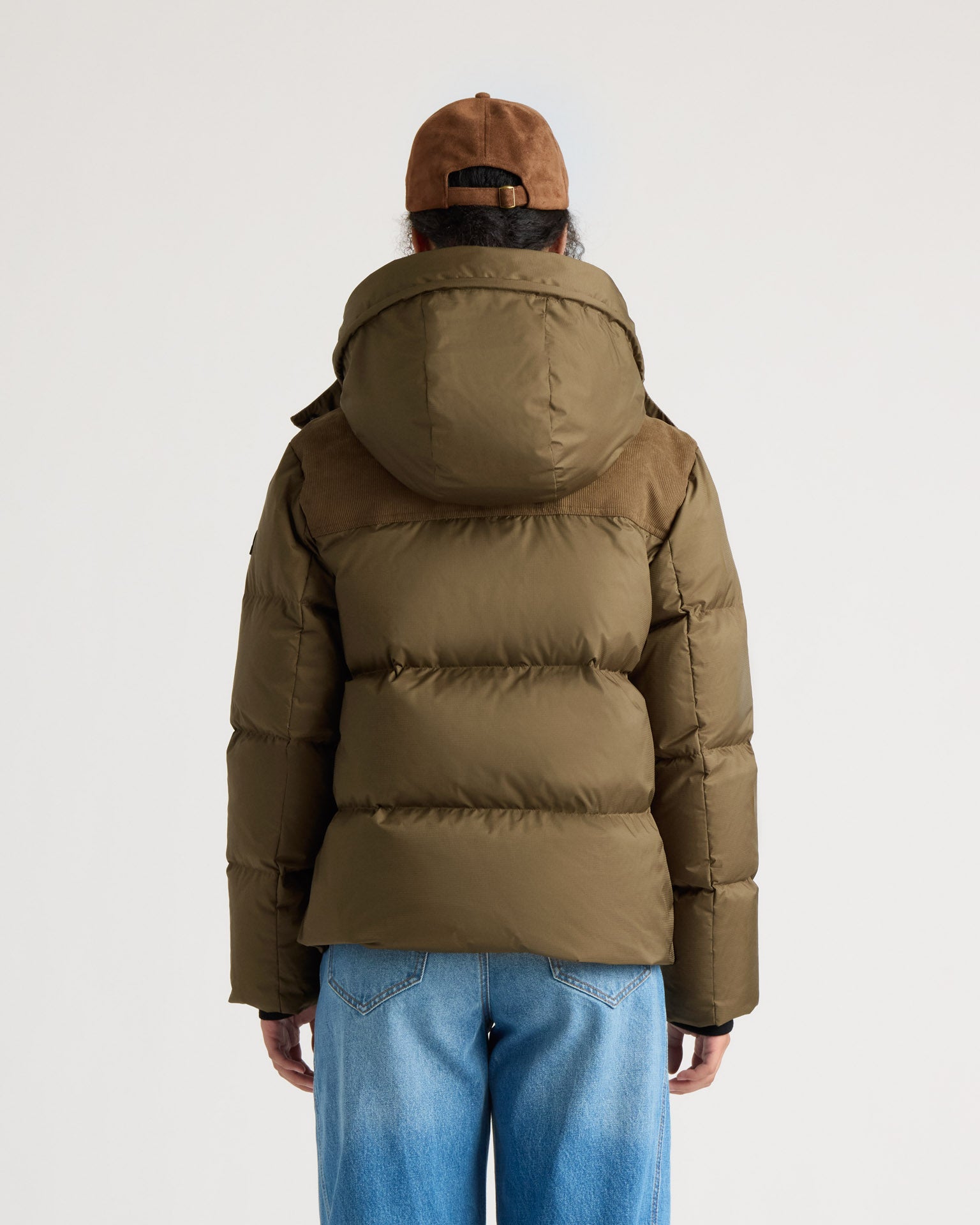 kanuk-bellevue-manteau-matelass-court-capuche-femme image 5
