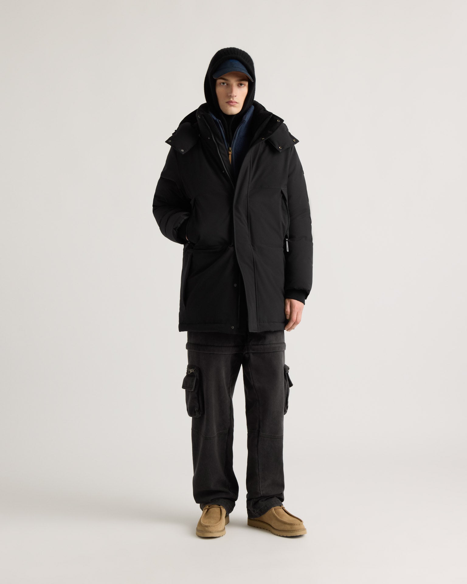 kanuk-patrouilleur-parka-col-montant-homme-capuche-amovible image 3