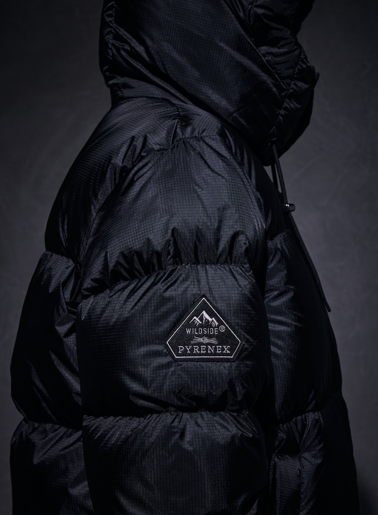 pyrenex-x-wildside-shift-hooded-ripstop-doudoune-unisexe-noire image 7