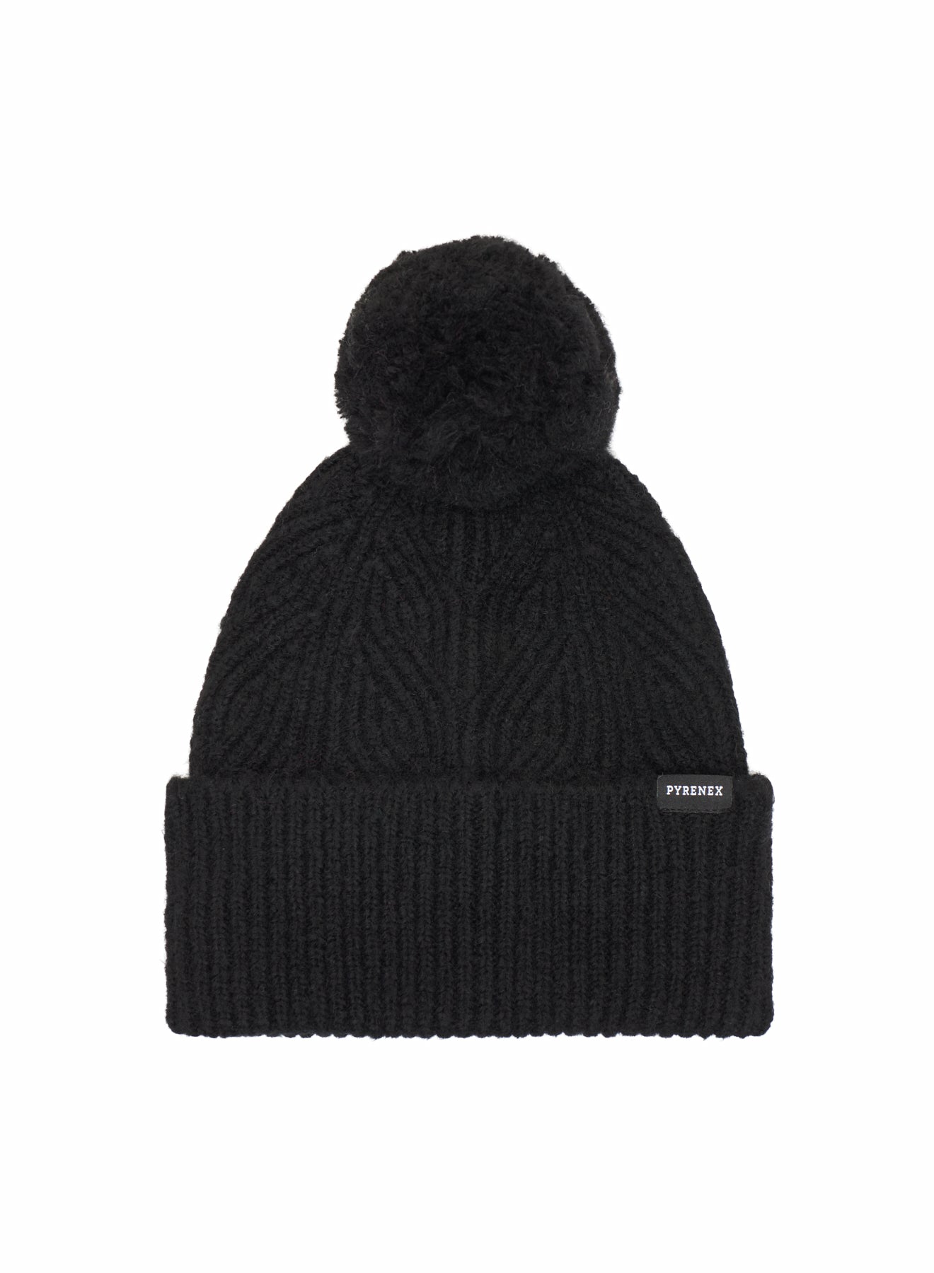 pyrenex-elur-bonnet-pompon-noir image 2