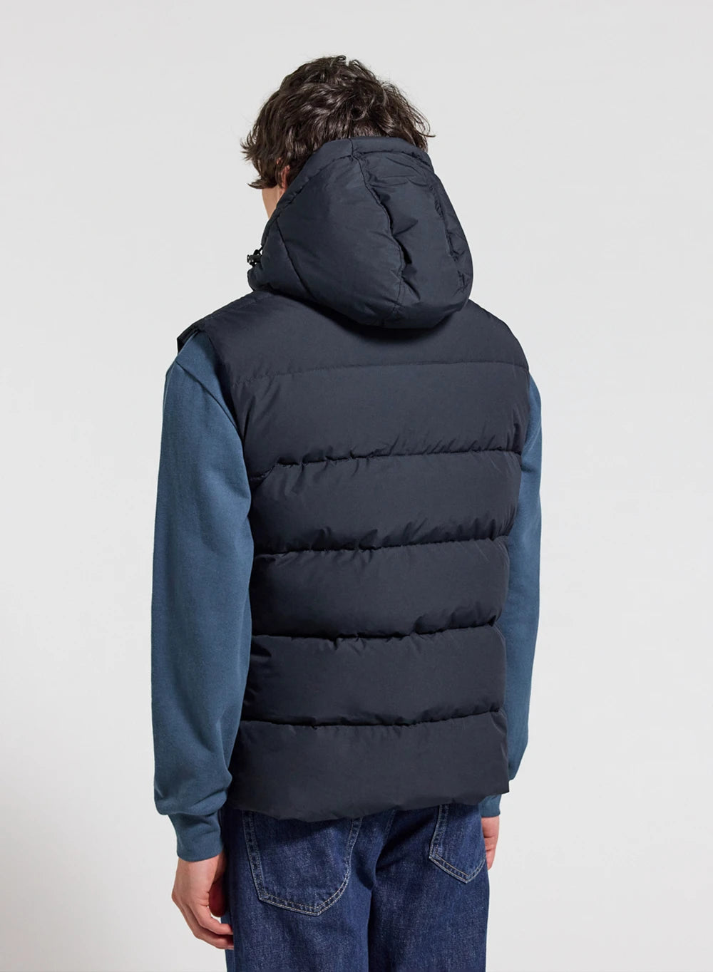 pyrenex-spoutnic-doudoune-sans-manche-capuche-amovible-bleu-fonc image 3