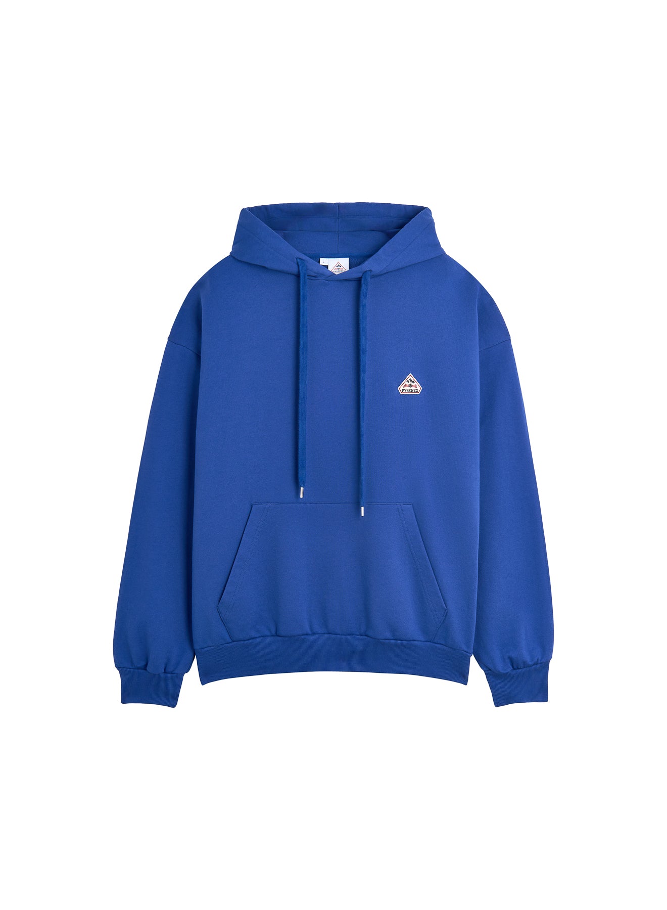 pyrenex-journey-sweat-capuche-unisexe-bleu-lectrique-en-coton-bio image 7