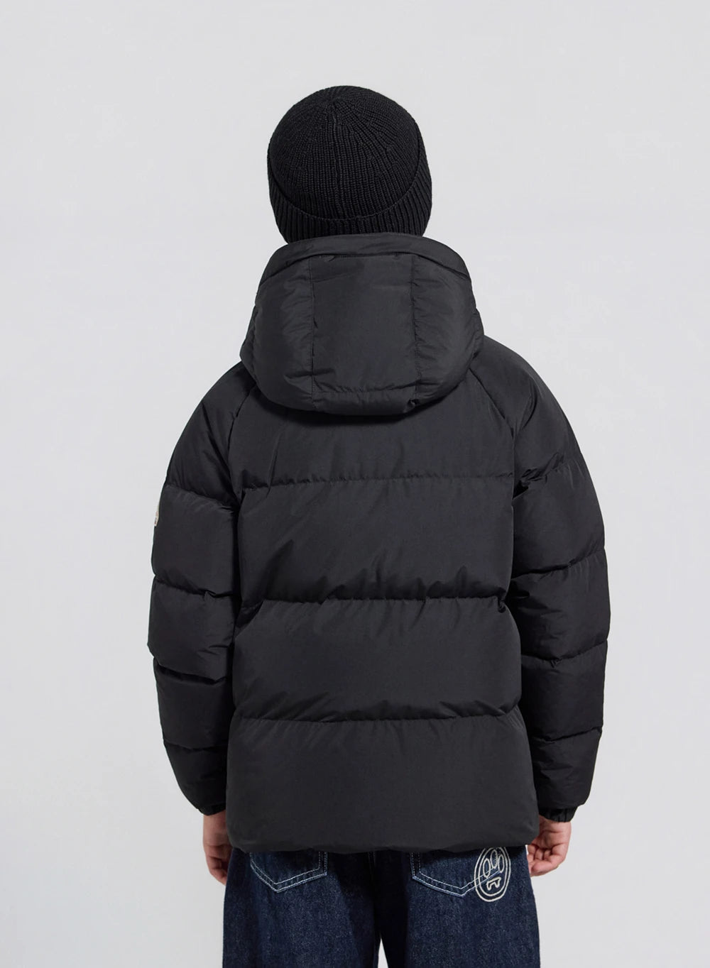 pyrenex-sten-smooth-doudoune-enfant-noire image 7