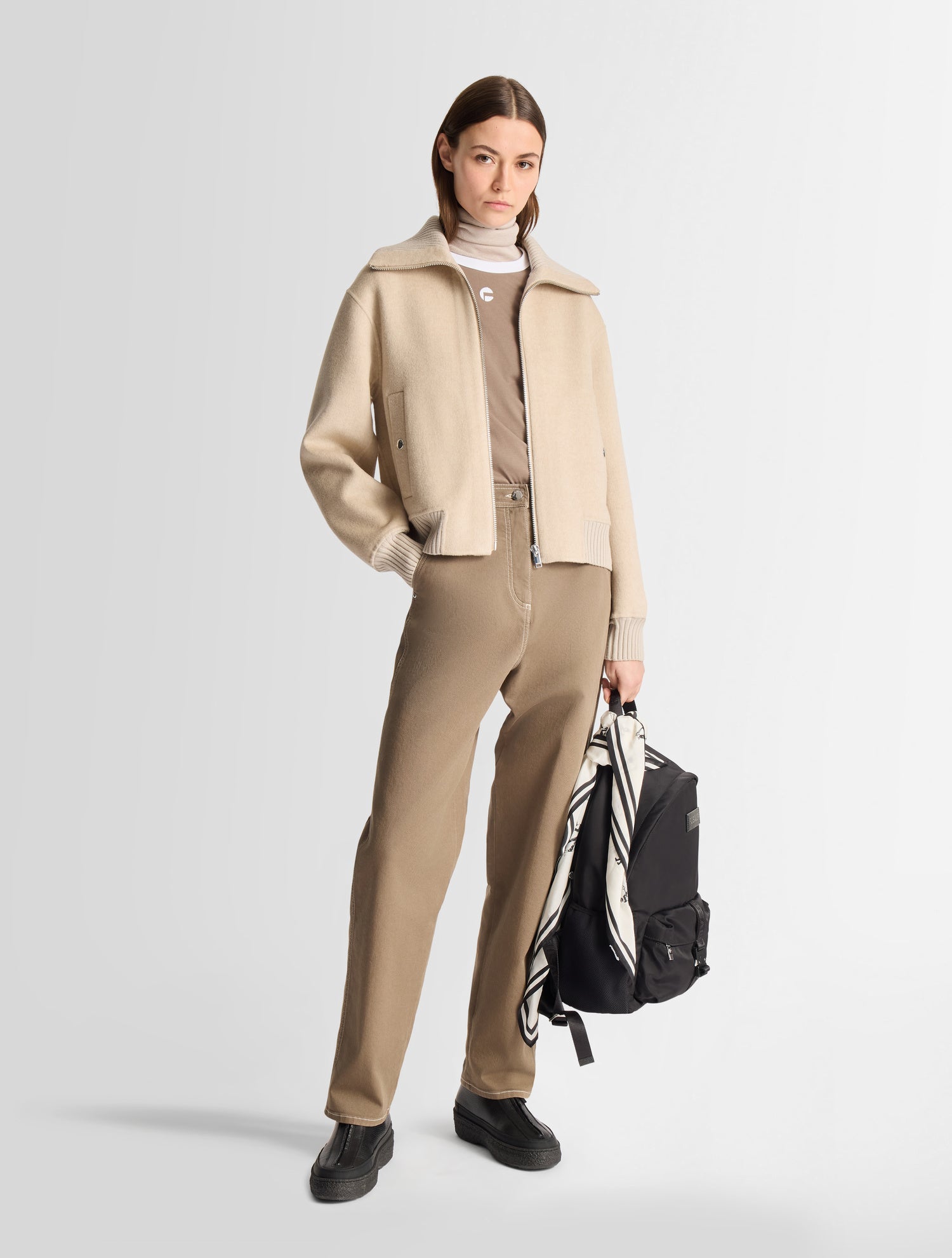 fusalp-veste-thyline-femme-laine-cachemire-double-face image 1