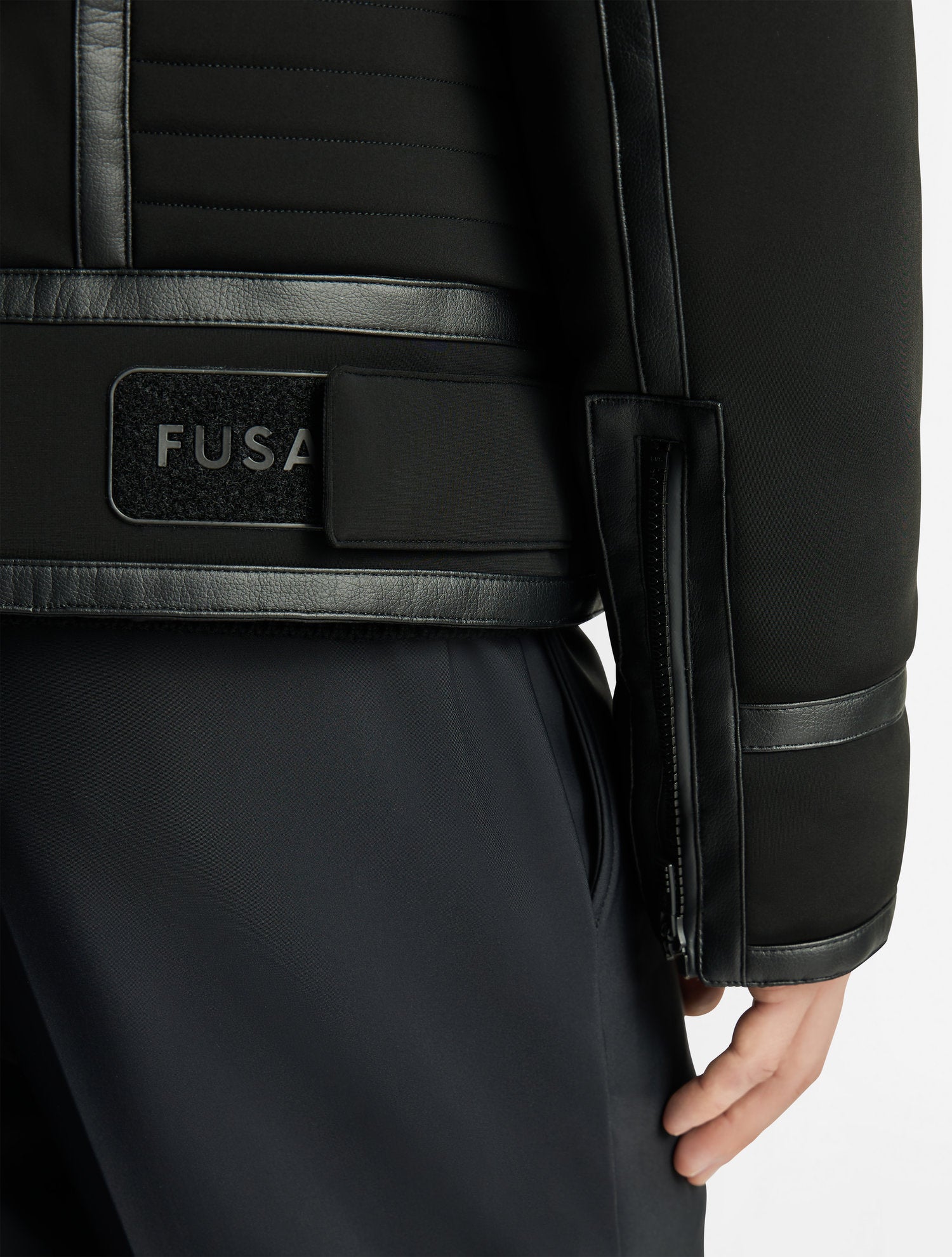 fusalp-blouson-harlo-homme-bombardier-softshell-duvet-fourrure image 4
