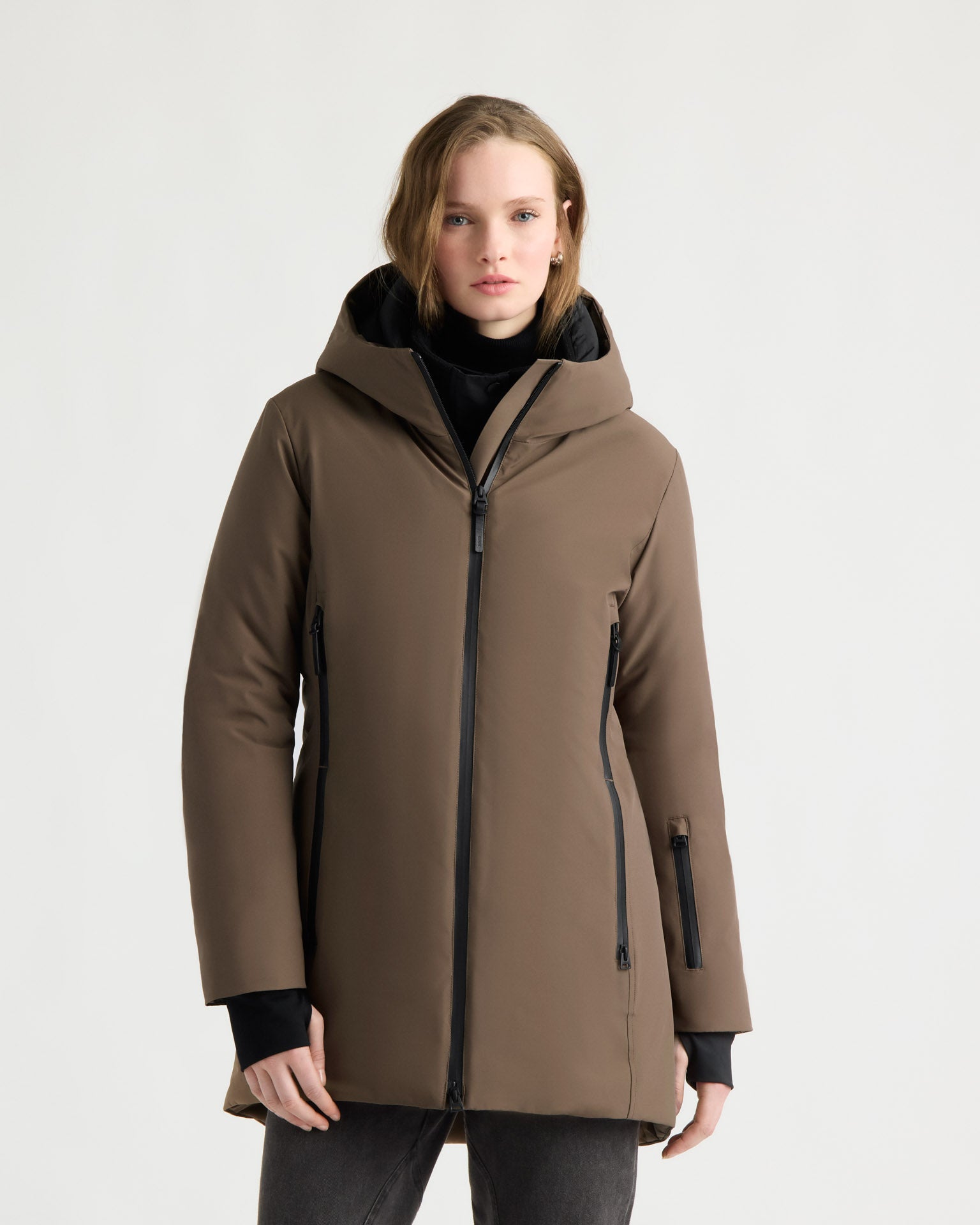 kanuk-laurier-manteau-isol-semi-ajust-femme-capuchon image 3