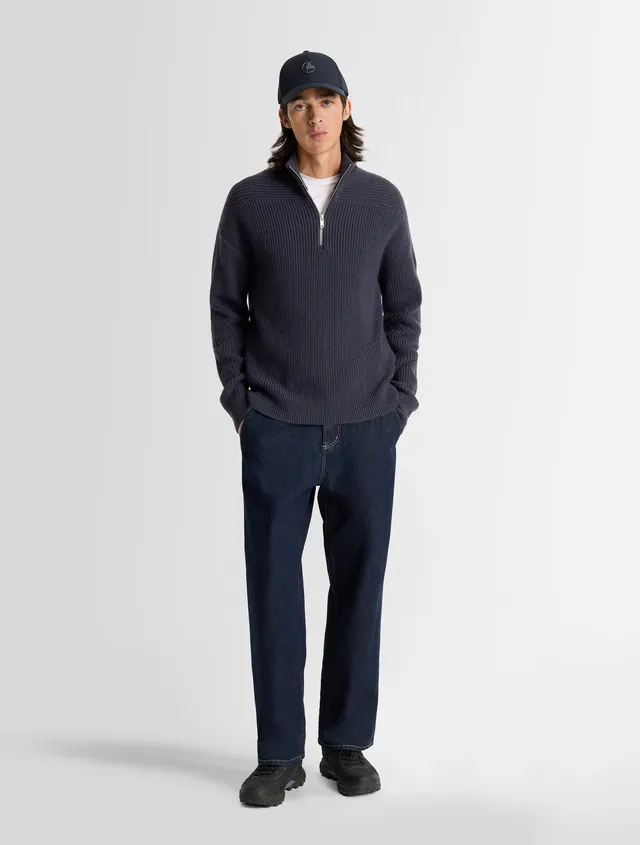 fusalp-pull-hesyo-col-montant-demi-zip-laine-cachemire image 1