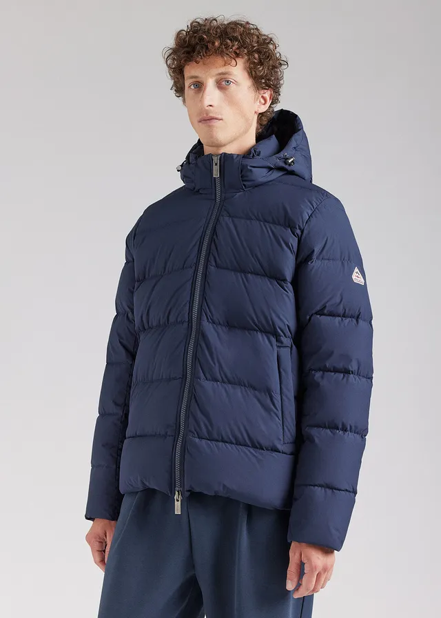 pyrenex-spoutnic-doudoune-capuche-amovible-bleu-marine-homme image 1