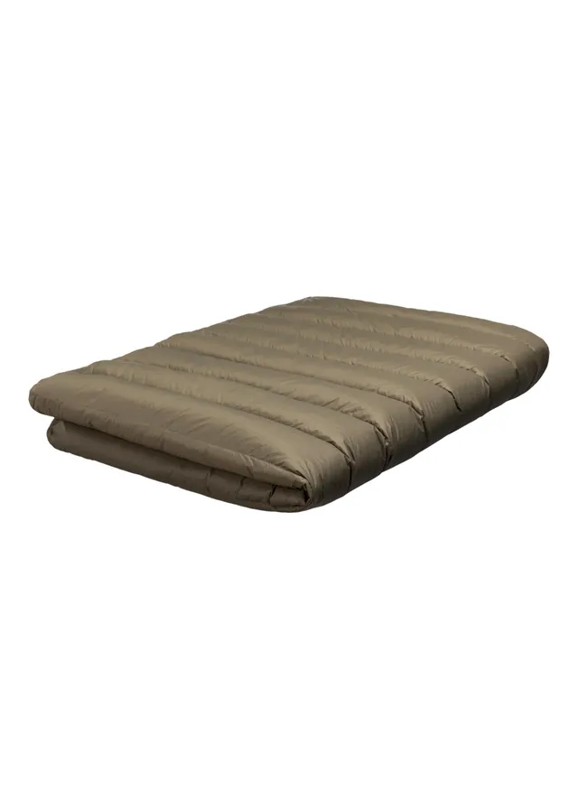 pyrenex-monaco-plaid-duvet-naturel-khaki image 1