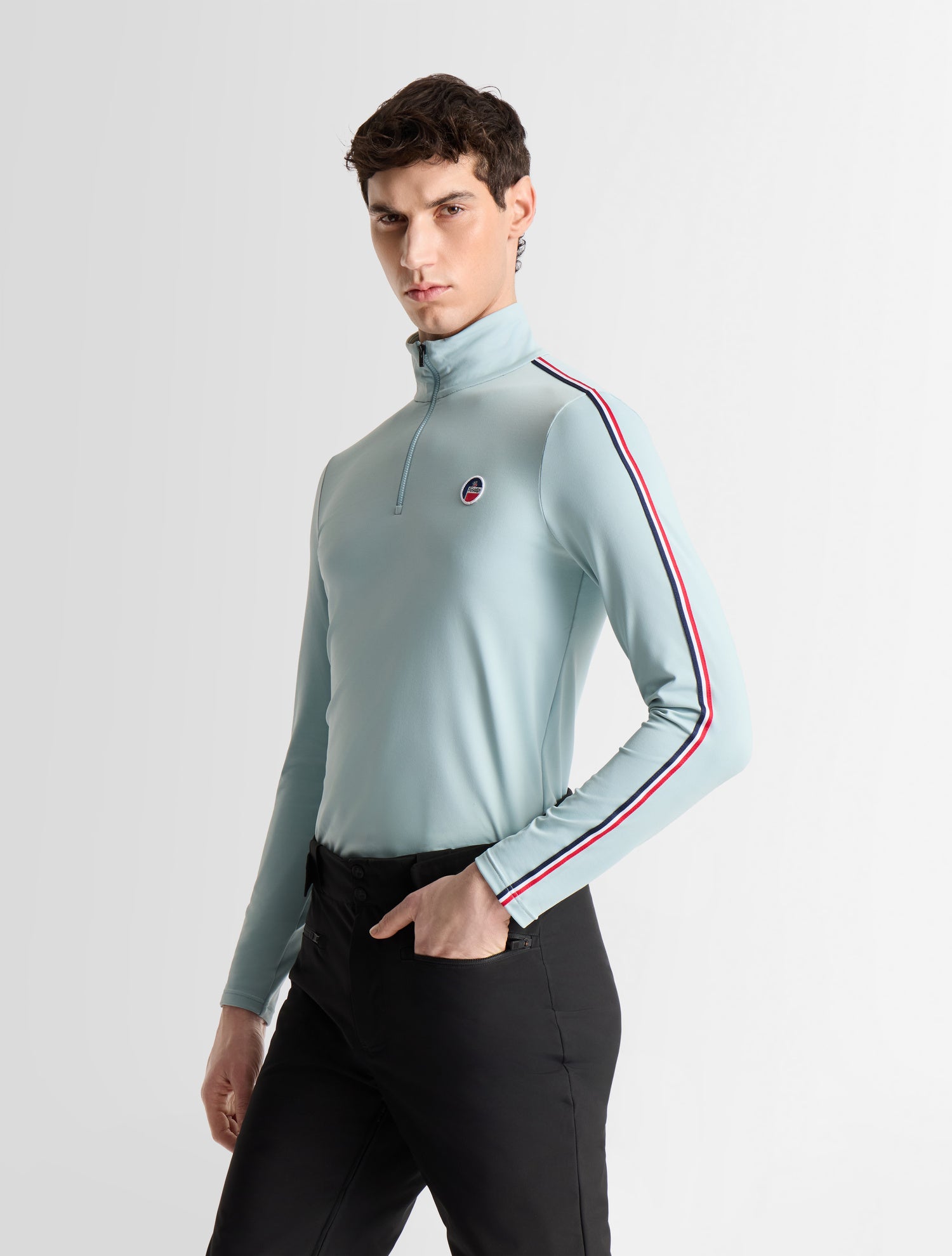 fusalp-mario-sous-pull-powerstretch-zipp image 1