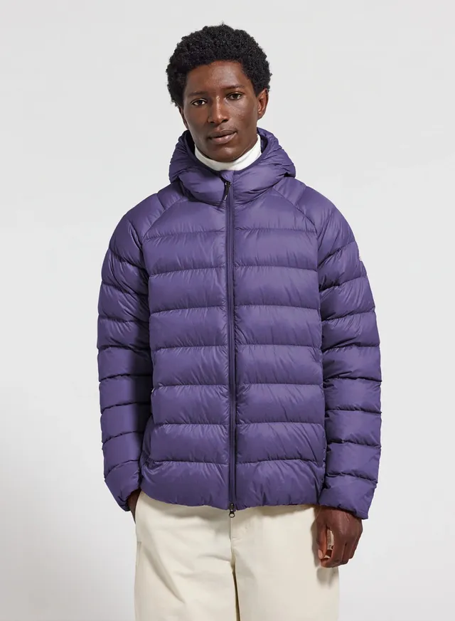 pyrenex-arial-doudoune-fine-capuche-homme-violette image 1