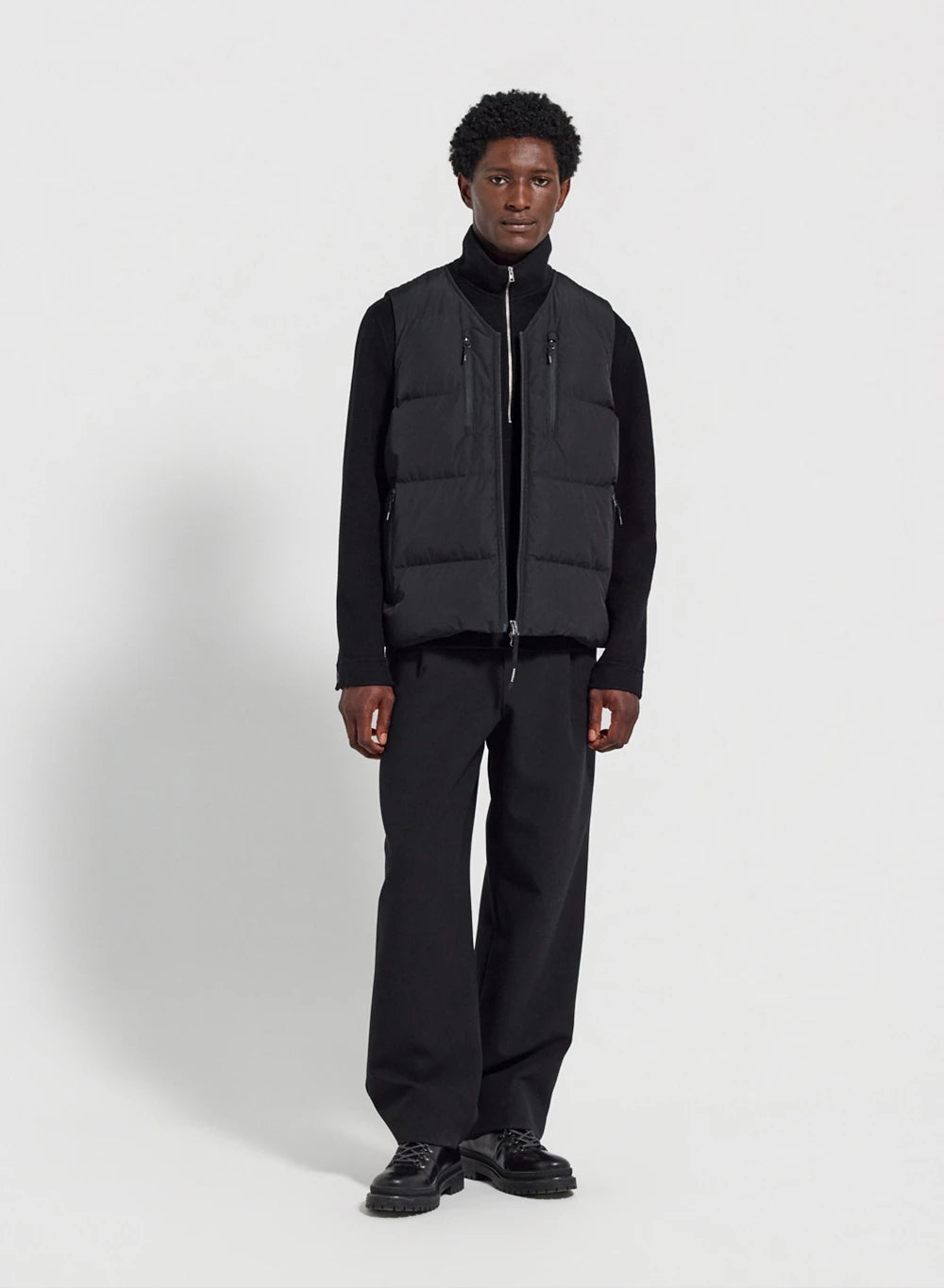 pyrenex-solace-gilet-doudoune-sans-manches-homme-noir-duvet image 2