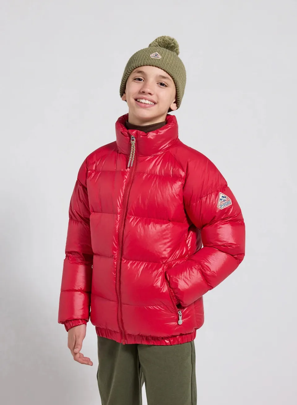 pyrenex-vintage-mythic-doudoune-enfant-rouge-8-16-ans image 1