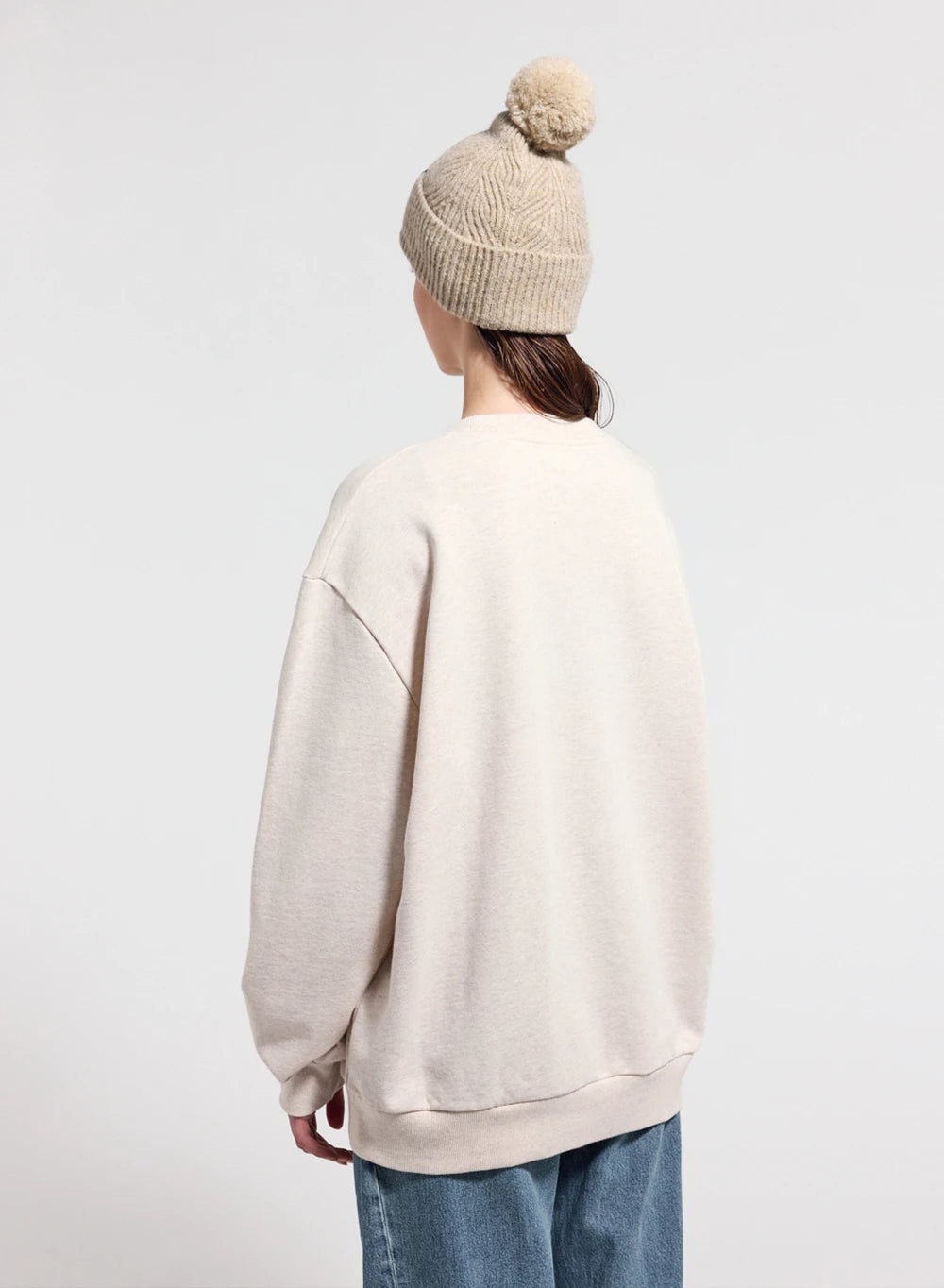pyrenex-phase-sweat-col-rond-unisexe-coton-bio-cr-me image 4