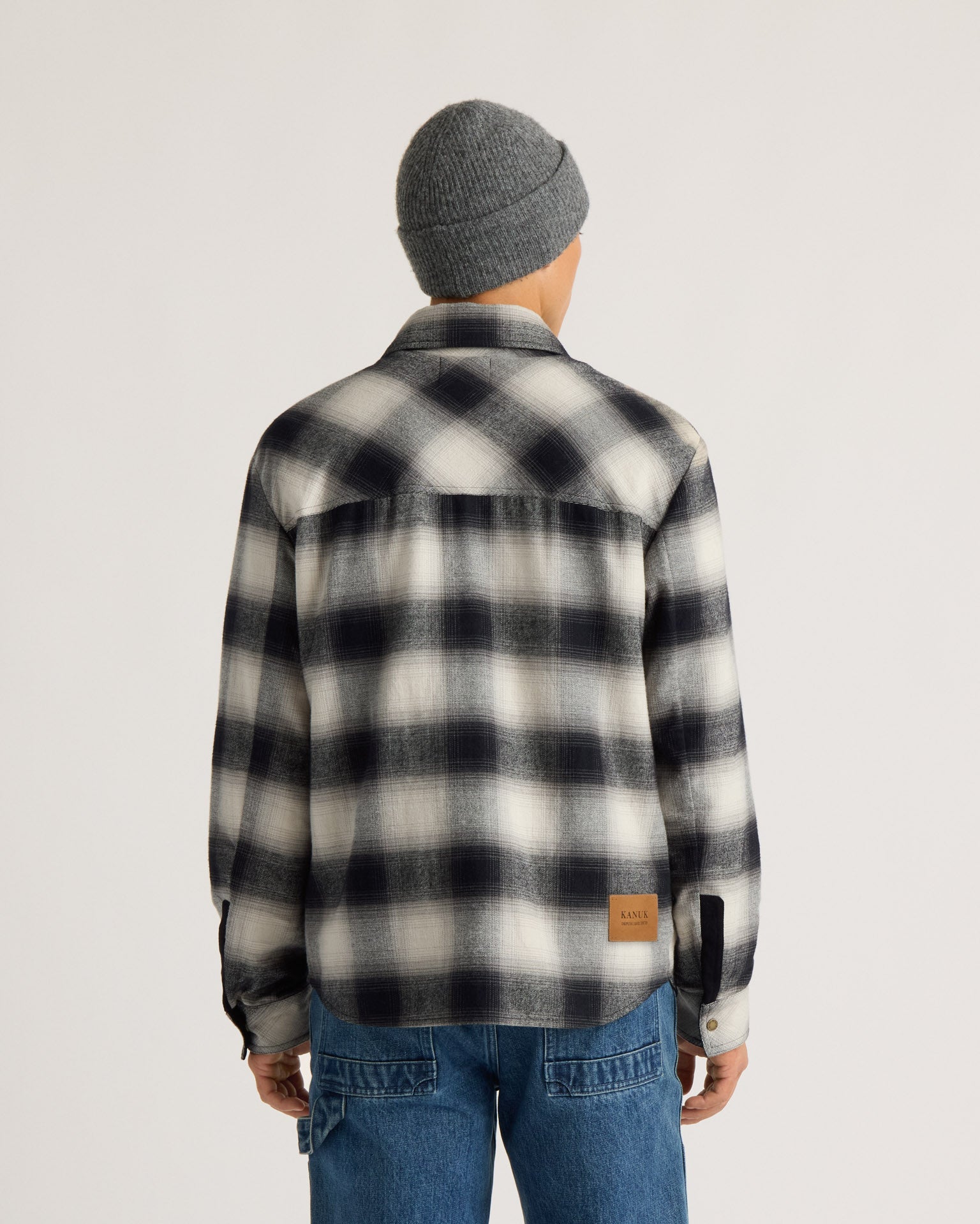 kanuk-saguenay-chemise-carreaux-homme-bordure-toile image 4