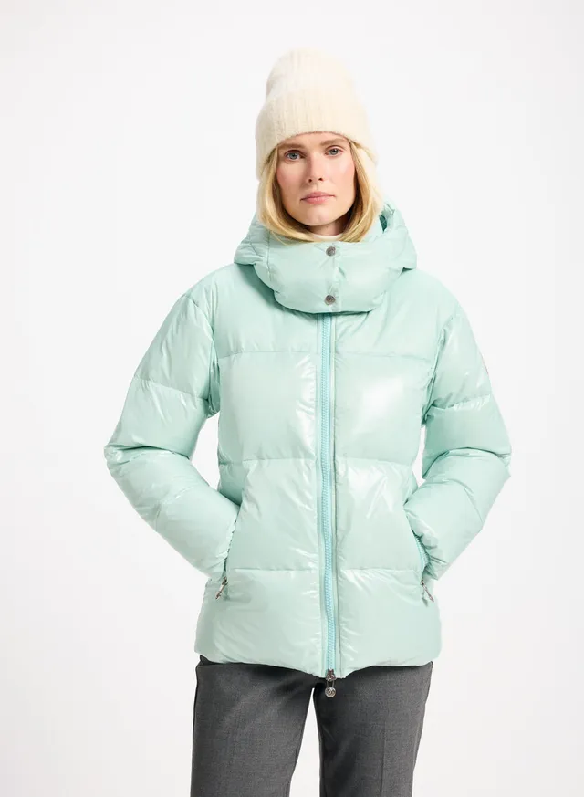 pyrenex-lively-doudoune-brillante-femme-vert-d-eau image 1