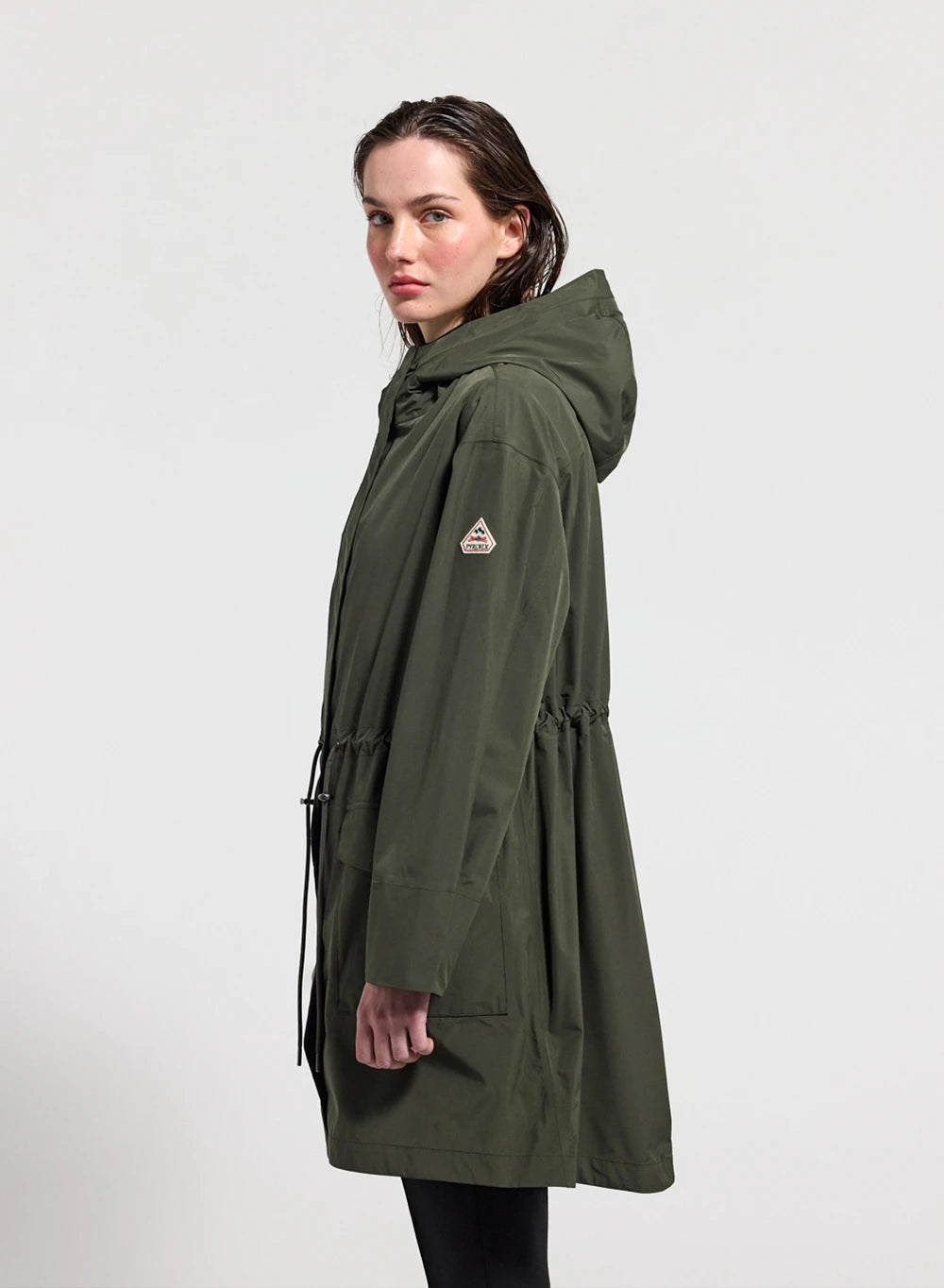 pyrenex-grace-parka-imperm-able-femme-kaki-fonc image 3