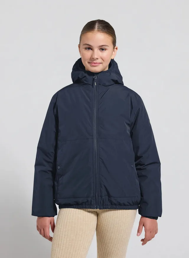 pyrenex-density-blouson-imperm-able-duvet-enfant-bleu-fonc image 1