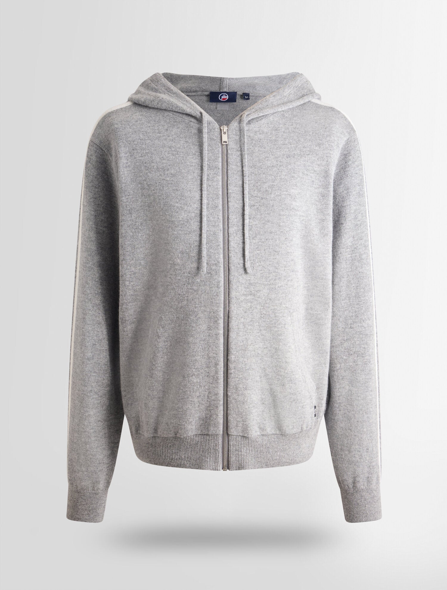 fusalp-gilet-noren-pull-capuche-laine-cachemire-rayures-manches image 5