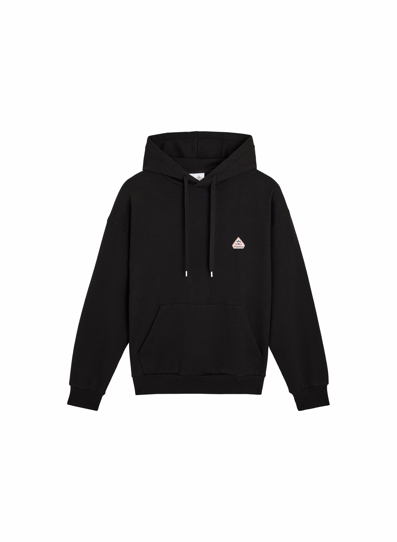 sweat-capuche-unisexe-pyrenex-journey-noir-en-coton-bio image 5