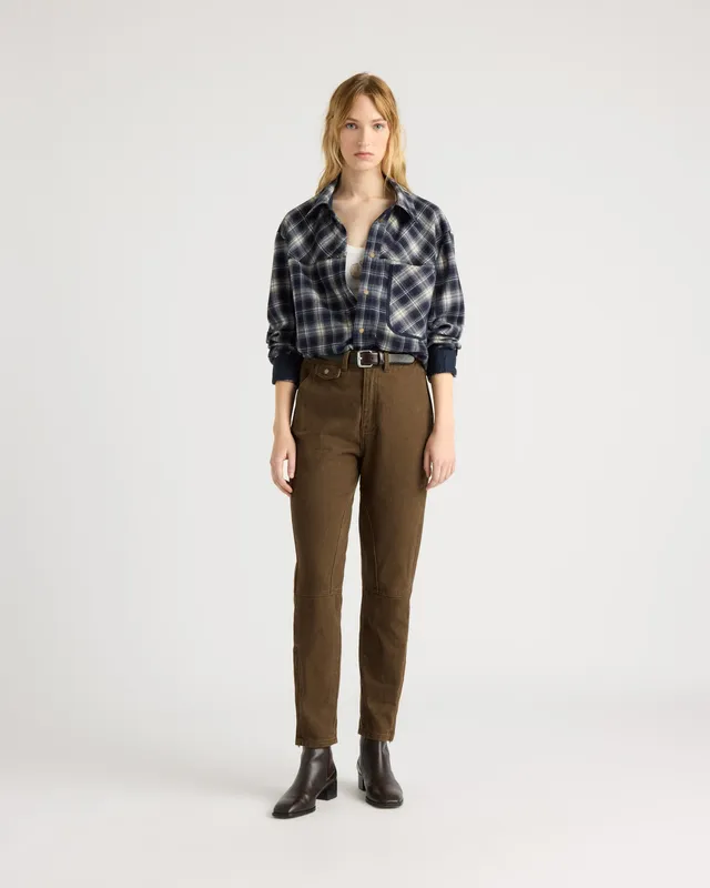 kanuk-sherrington-pantalon-questre-en-serg-femme image 1