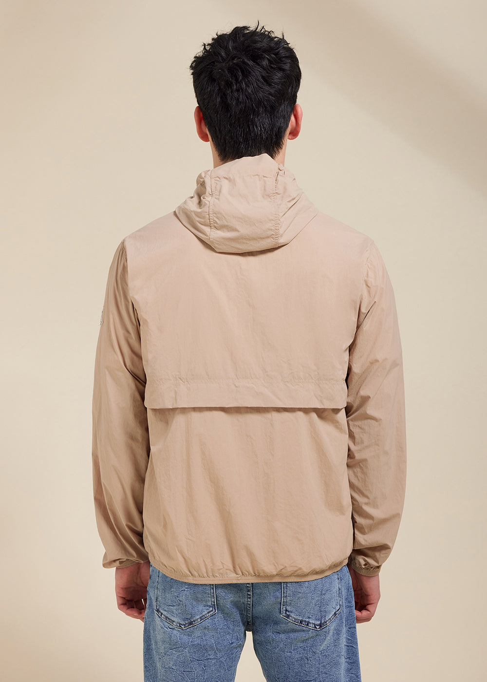 pyrenex-ridge-coupe-vent-unisexe-capuche-cuban-sand image 4