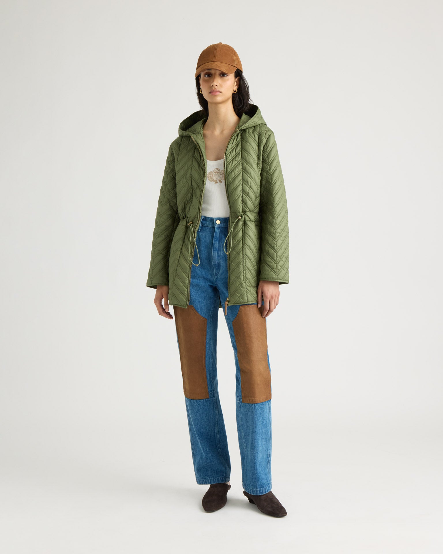 kanuk-hope-manteau-surpiqu-matelass-femme-capuche image 1