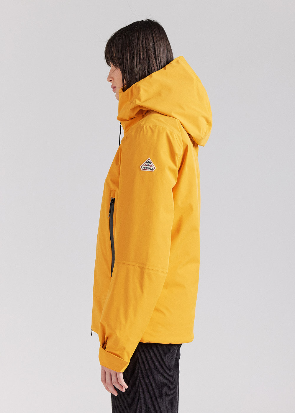 pyrenex-nova-veste-parka-en-duvet-femme-jaune image 7