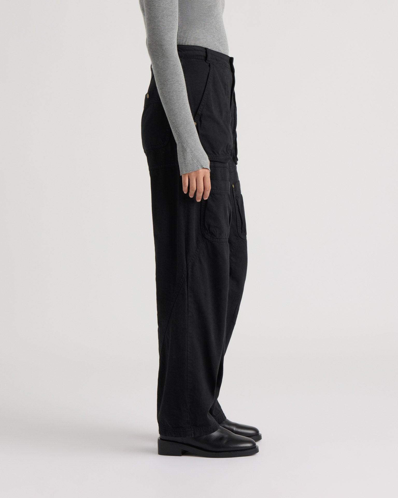 kanuk-kiamika-pantalon-cargo-femme-jambe-ballon-coton image 5