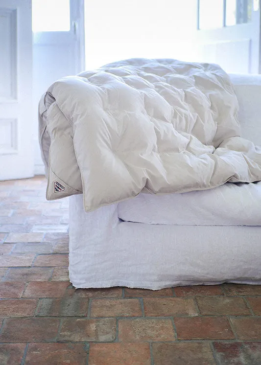 pyrenex-plaid-caresse-lin-duvet-naturel-70-duvet image 1