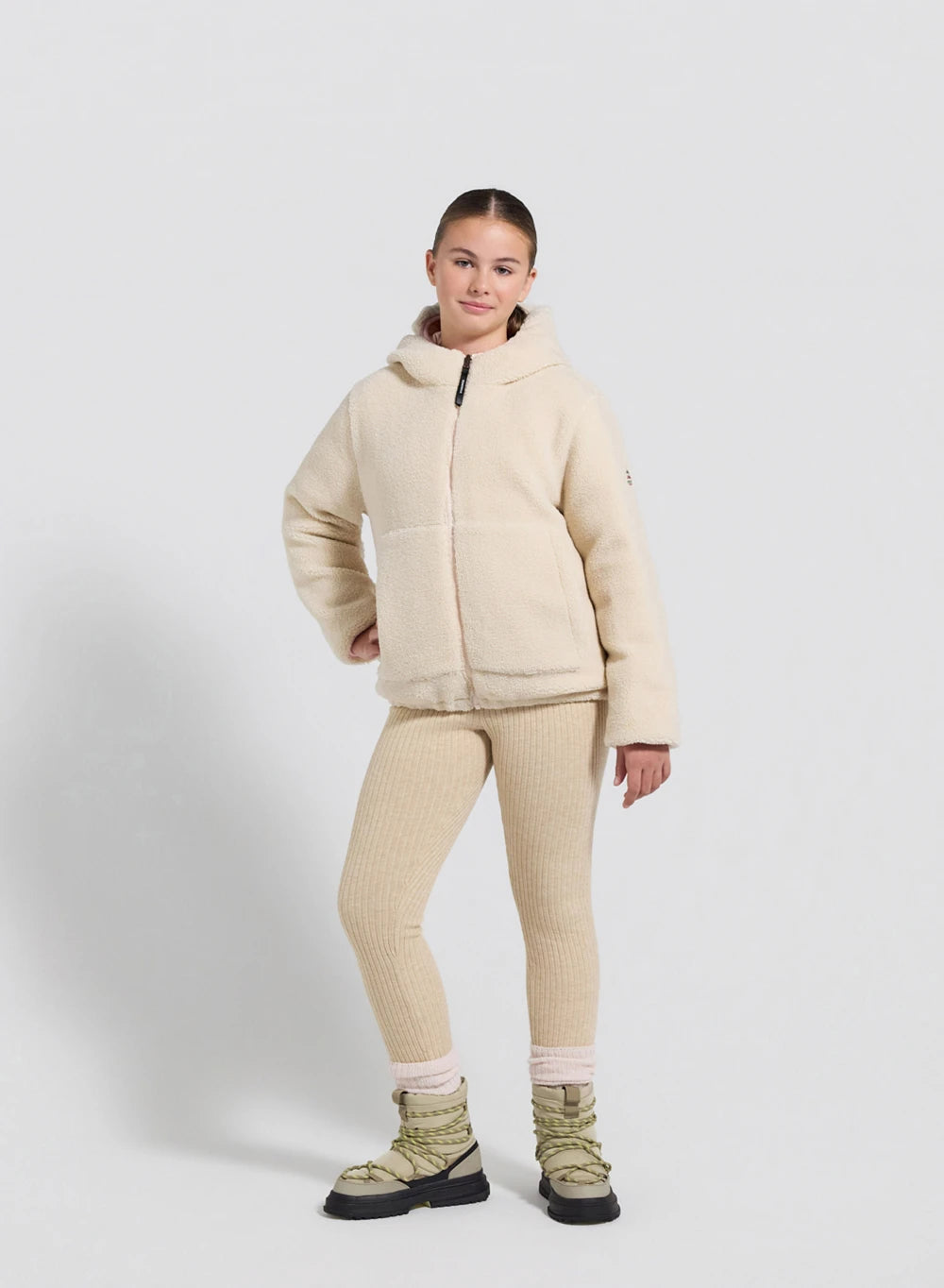 pyrenex-keylinn-doudoune-r-versible-enfant-rose-clair image 4