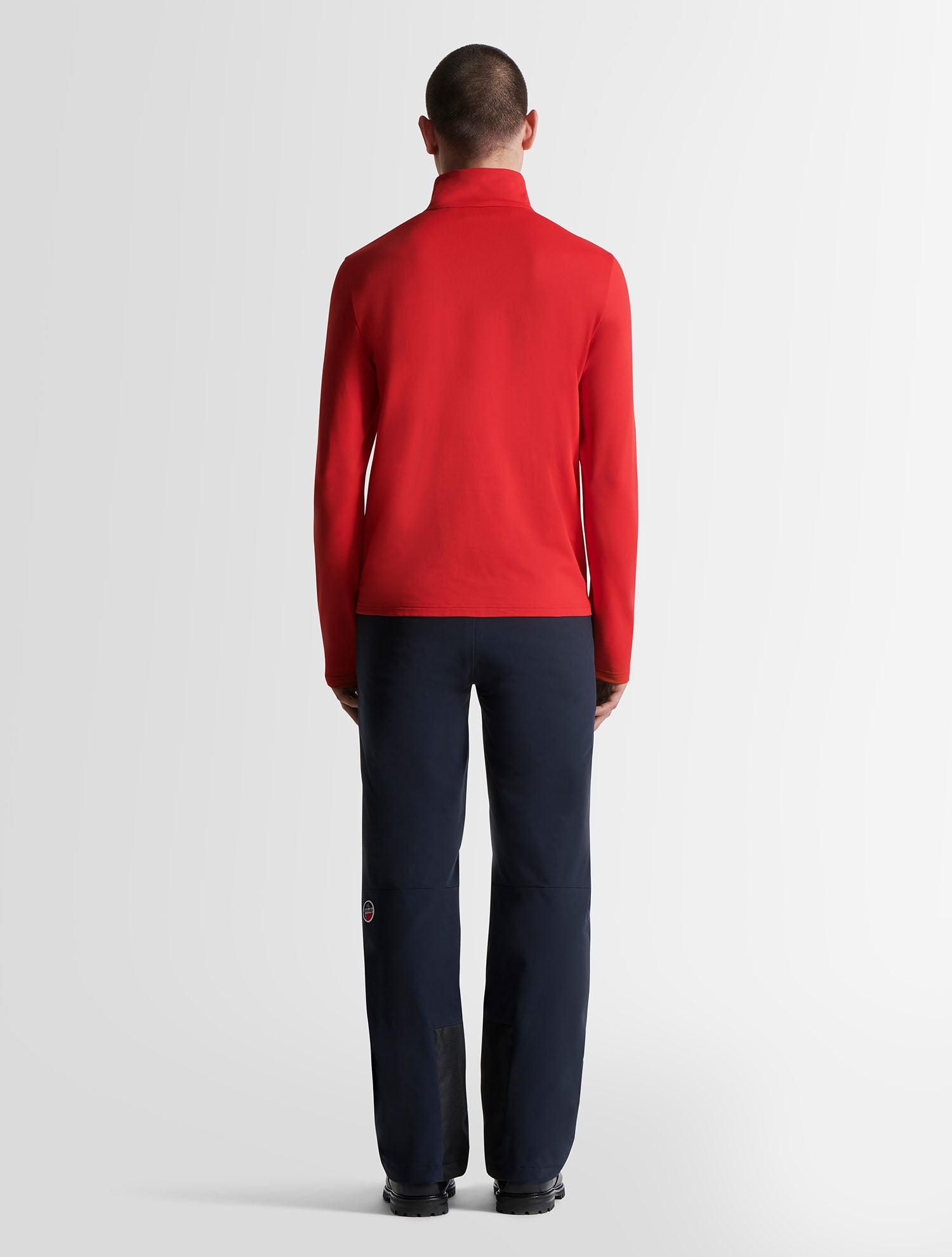 fusalp-mario-sous-pull-ski-homme-powerstretch-demi-zip image 3