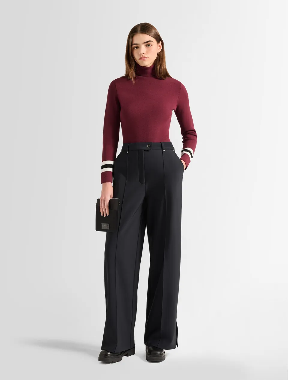 fusalp-pull-judith-pull-col-roul-viscose-ecovero-femme image 1