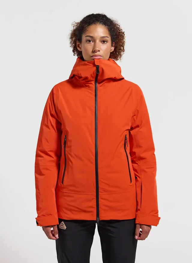 pyrenex-nova-veste-parka-en-duvet-femme-orange image 1
