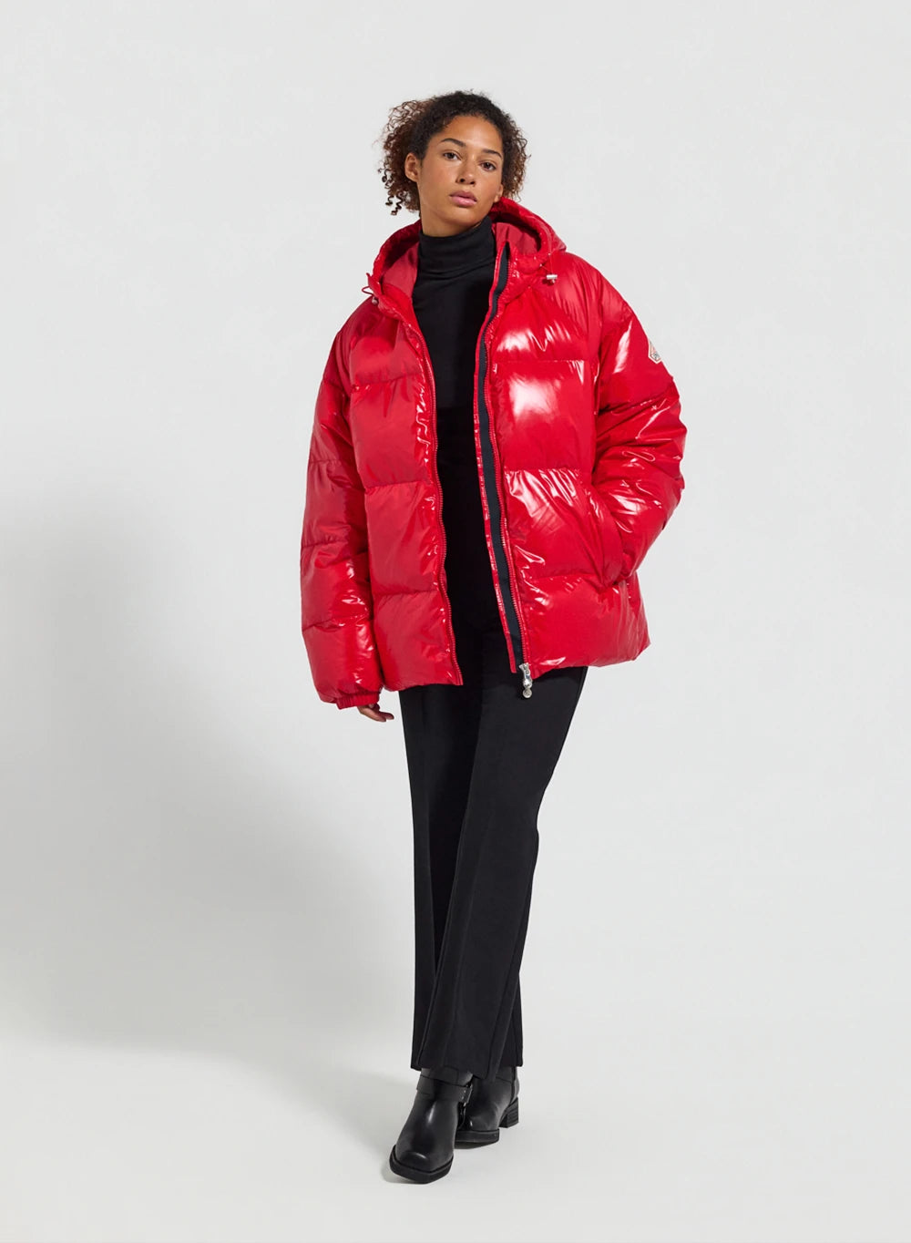 pyrenex-sten-doudoune-unisexe-capuche-rouge image 4