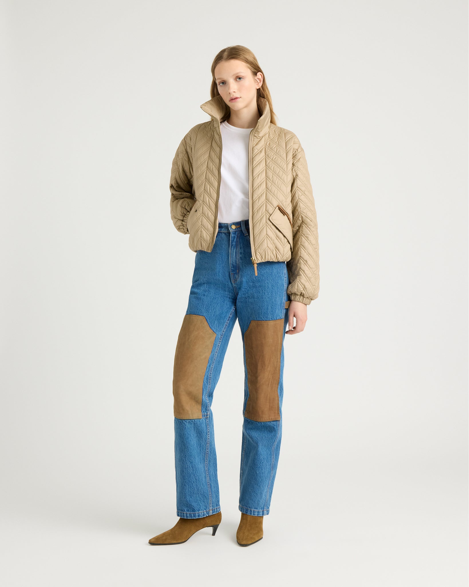 kanuk-chertsey-blouson-surpiqu-matelass-femme image 1