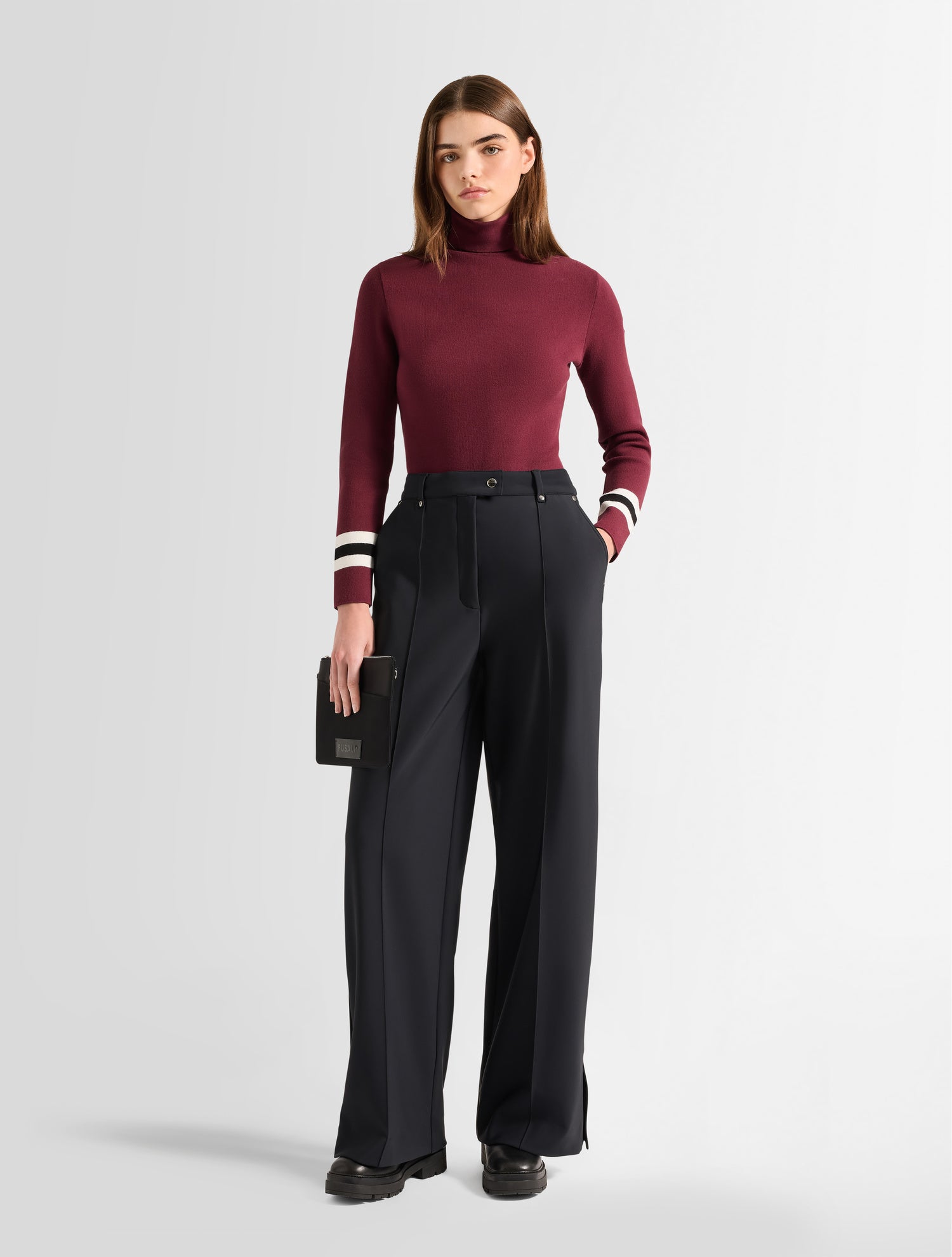 fusalp-pull-judith-pull-col-roul-viscose-ecovero-femme image 1