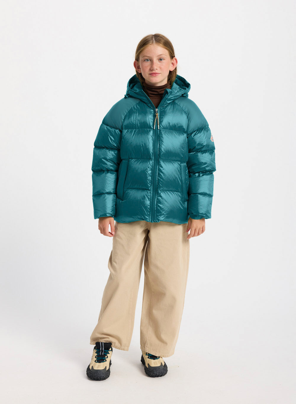 pyrenex-sten-doudoune-capuche-enfant-bleu-turquoise-unisexe image 4